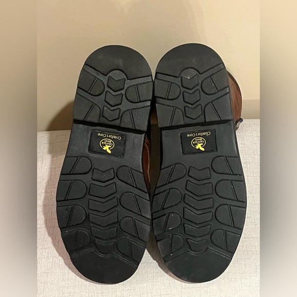 Georgia Boot Eagle Light Work Boot in Russet Wildwood, size 9 - Picture 9 of 9